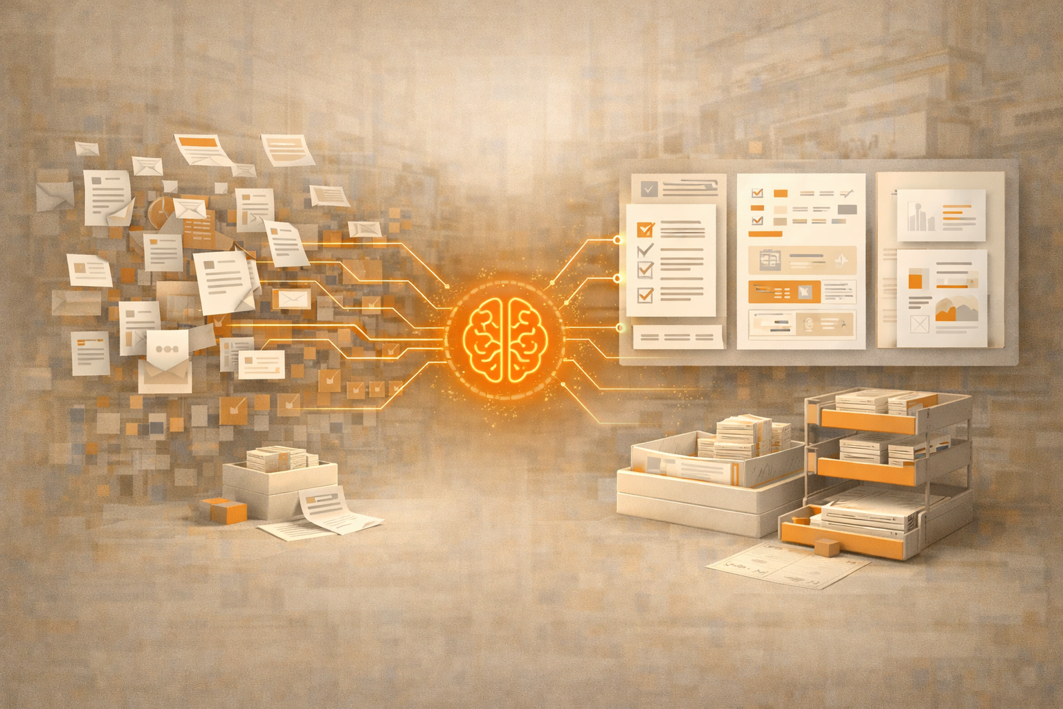 Bejövő dokumentumok és kérések első feldolgozásának gyorsítása