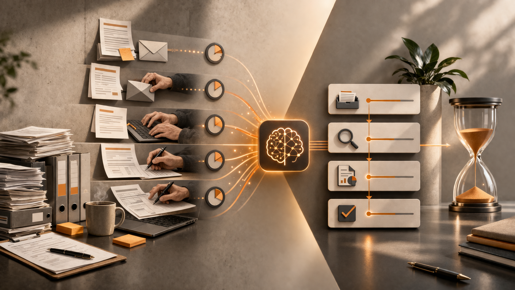 Ismétlődő adminisztratív lépések összehúzása tisztább folyamattá