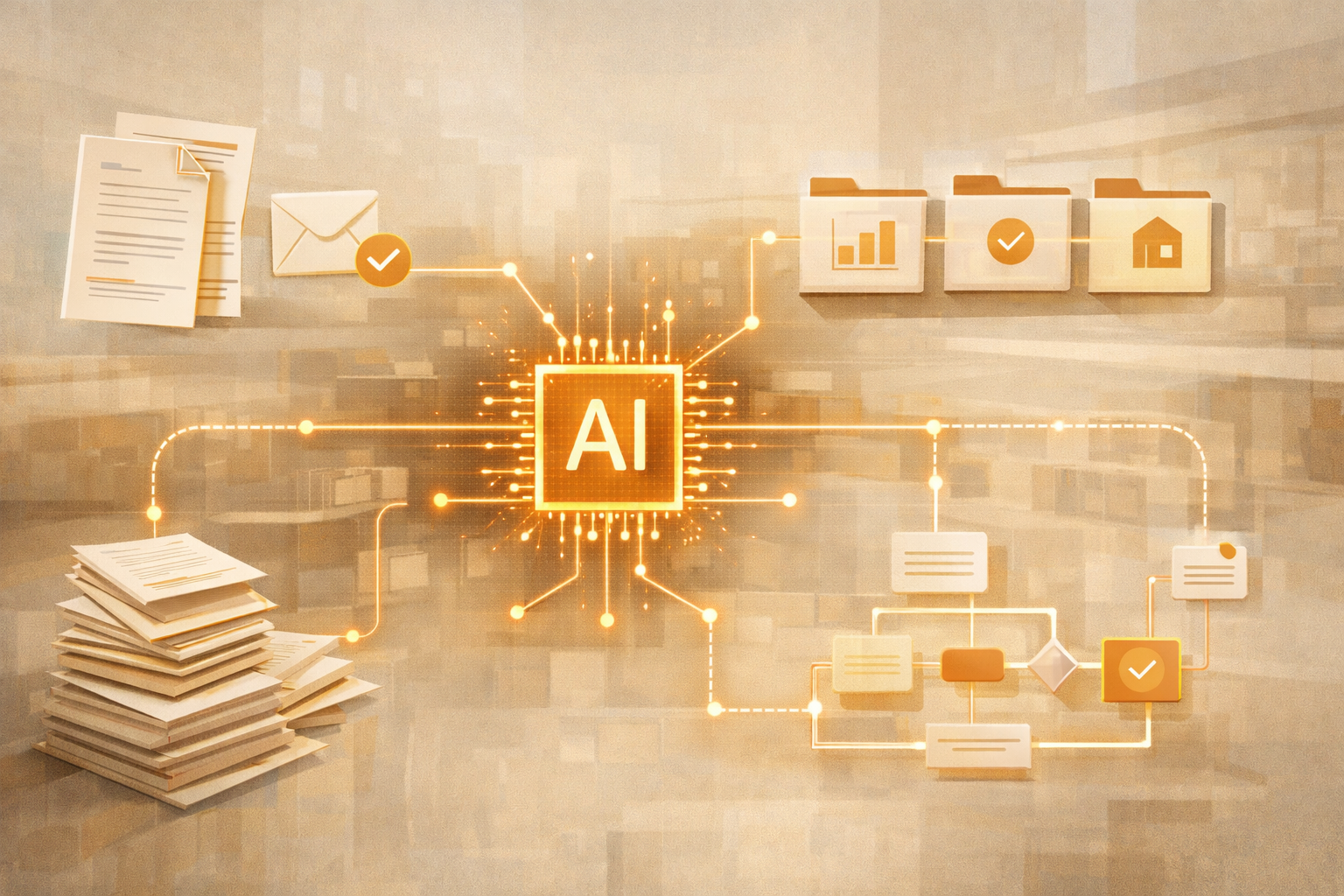 Ismétlődő adminisztratív terhelés csökkentése AI-val